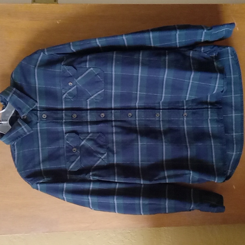 Plaid flannel shirt